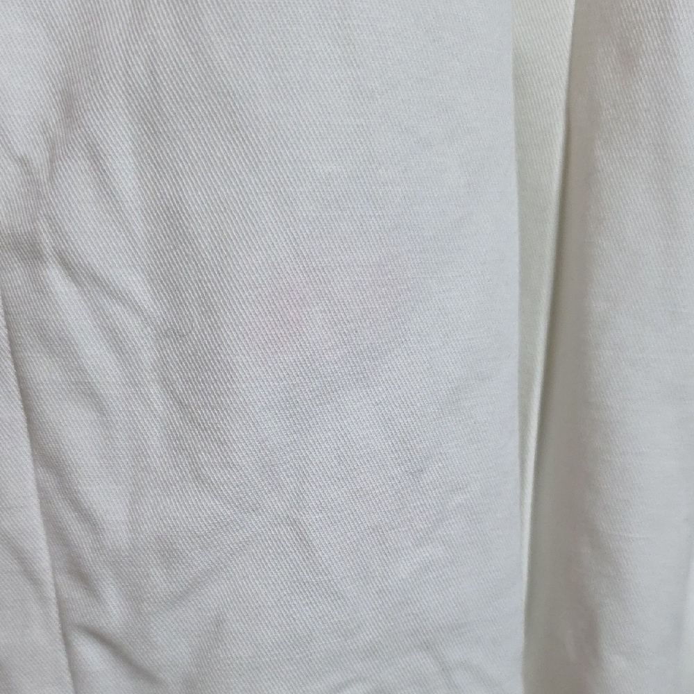 J.Crew White Cotton Linen Blend Sleeveless Bow Back Sheath Dress Size 0 - Picture 12 of 17